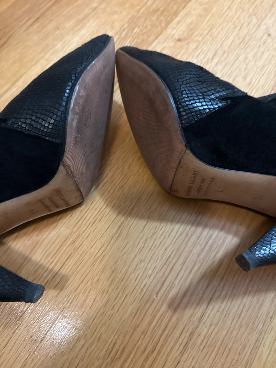 Isabel Marant Black Suede Boots Size 40 - photo 4