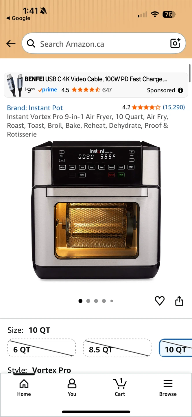 Free Stainless Steel Rotary Roasting Basket - photo 3