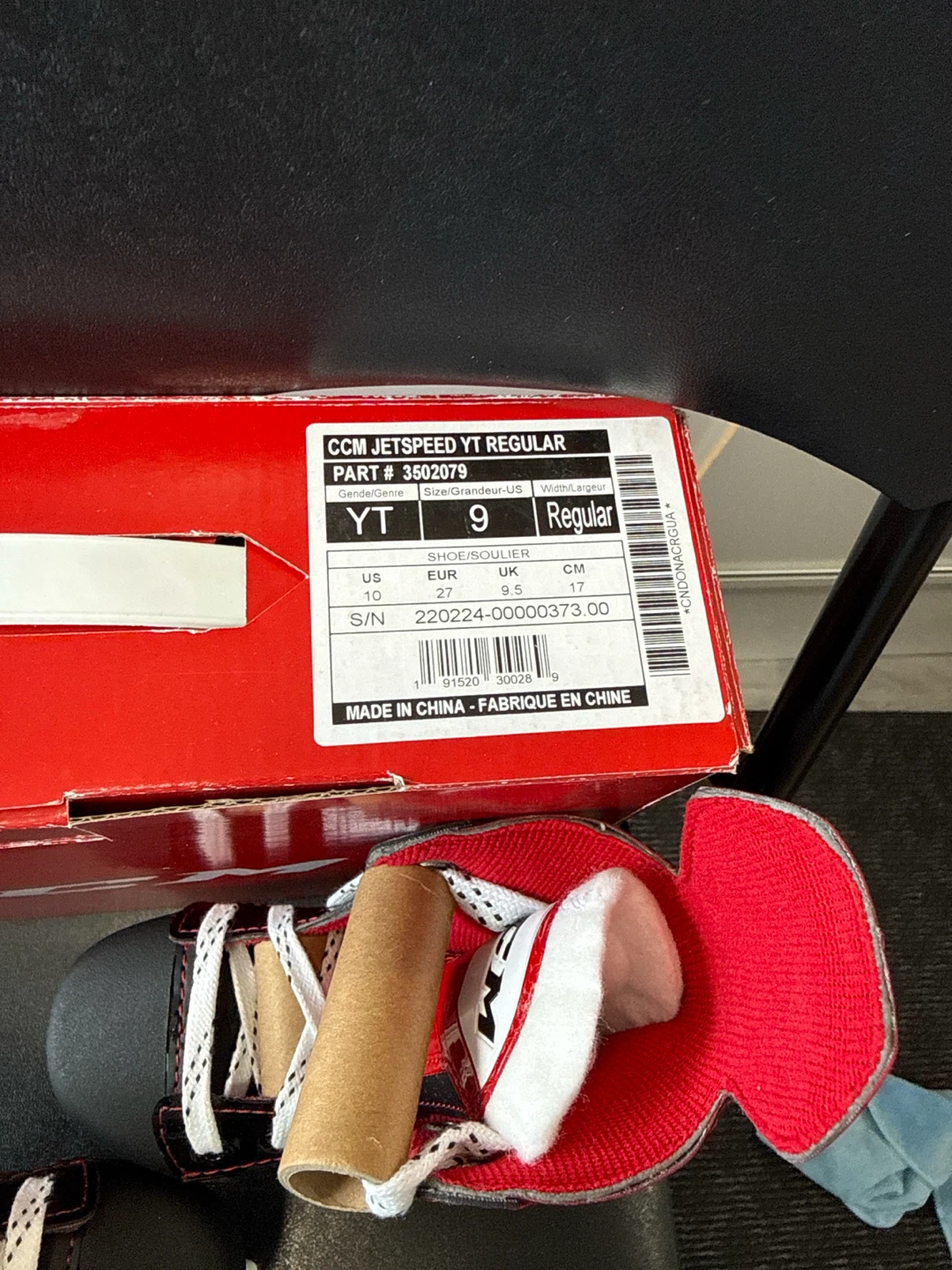 CCM Jetspeed YT Regular Youth Hockey Skates - photo 2