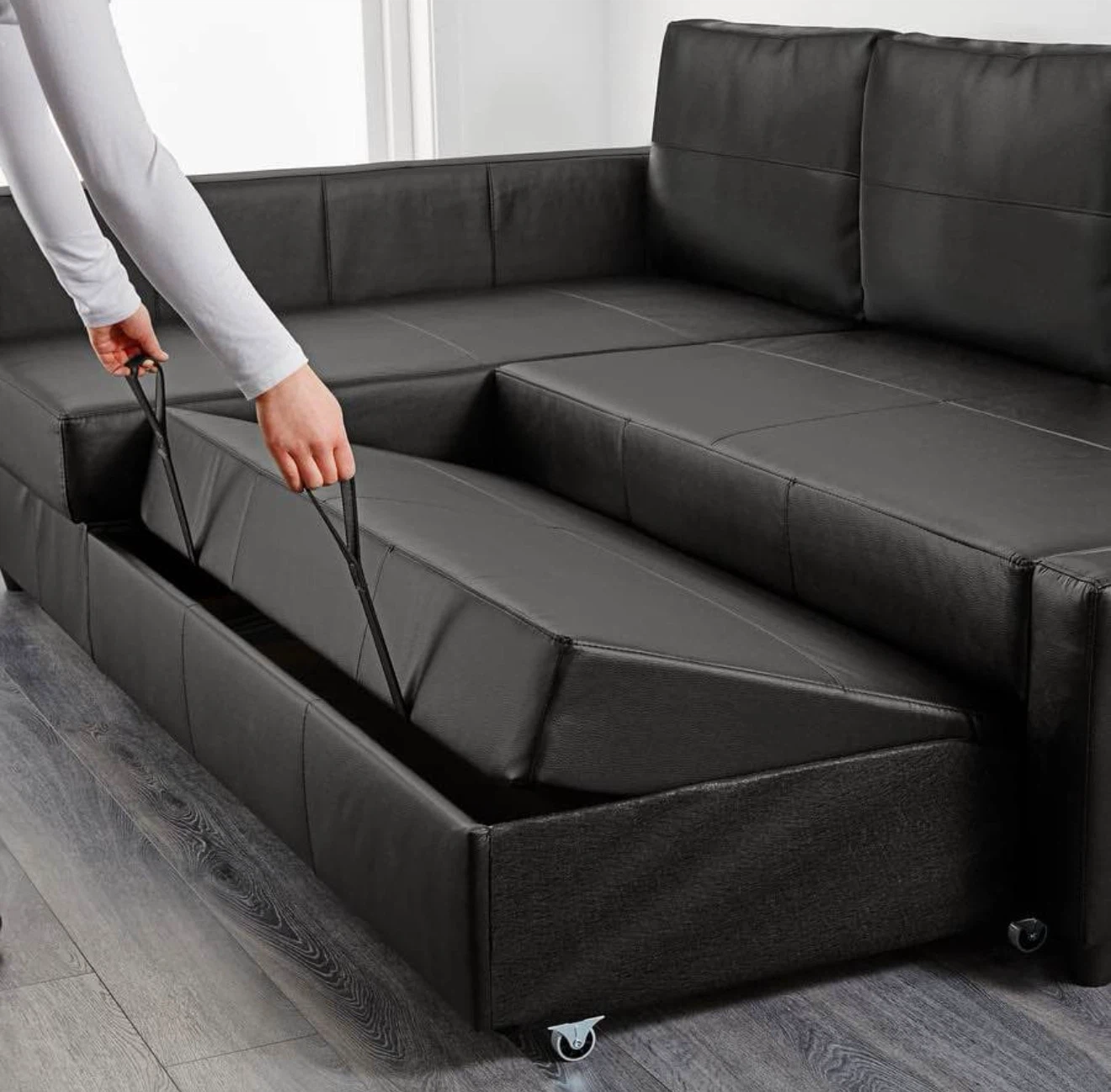 IKEA FRIHETEN Corner Sofa-bed with Storage - photo 3