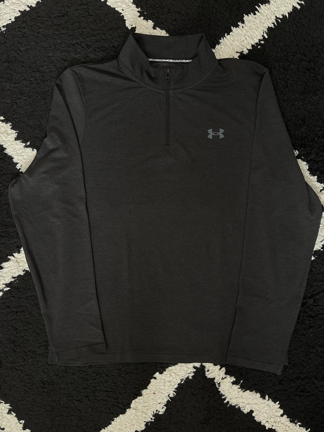 Under Armour Black 1/4 Zip Pullover