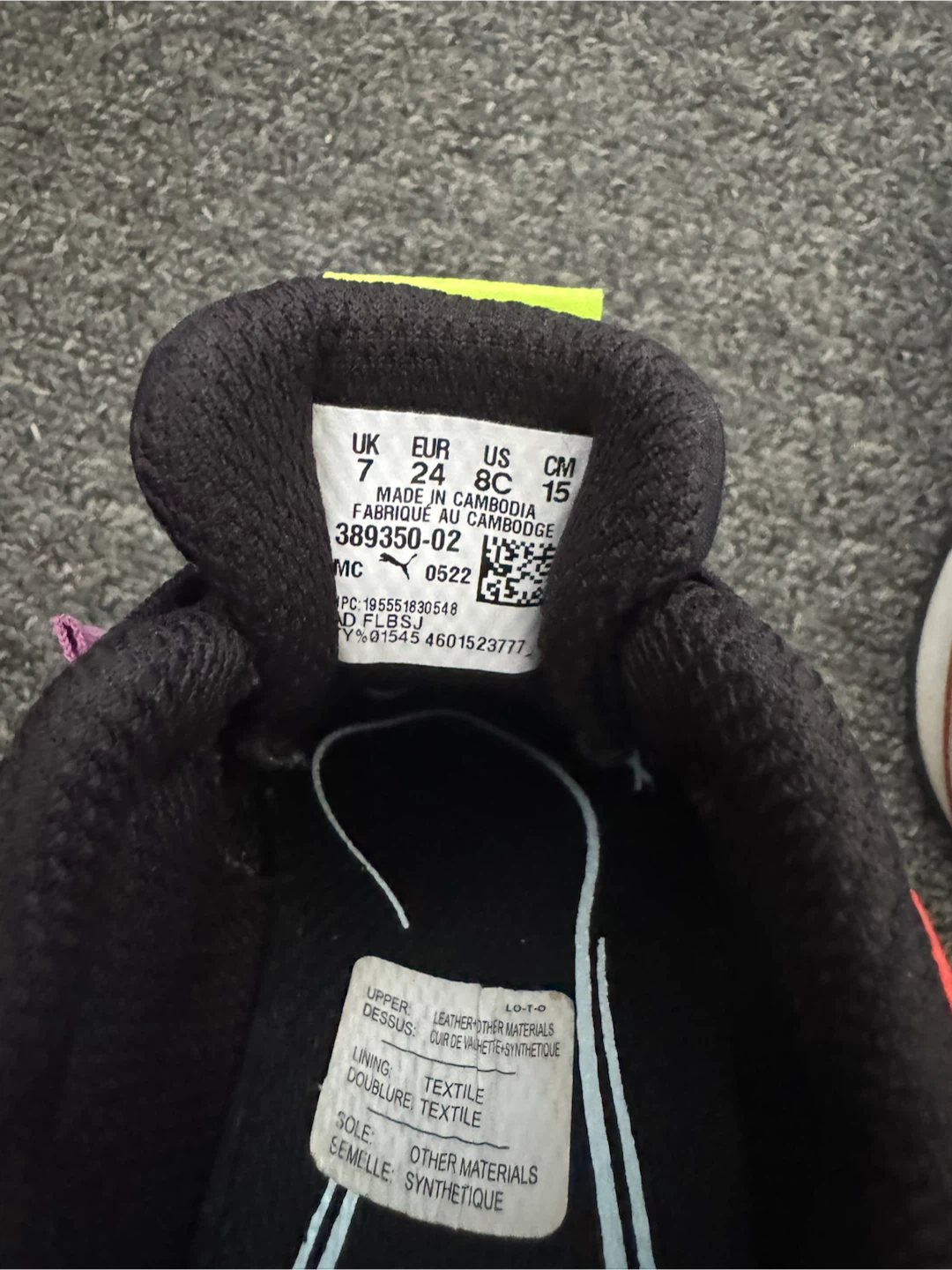 PUMA Kids Multicolor Sneakers – Excellent Condition - photo 3