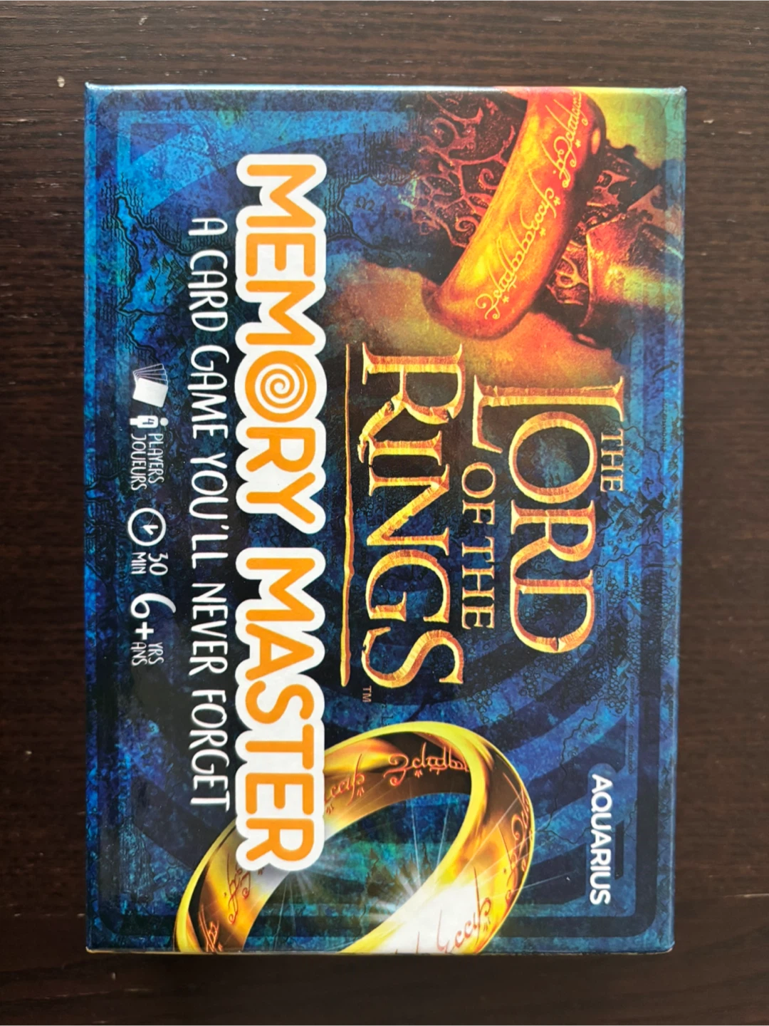 The Lord of the Rings Memory Master Card Game