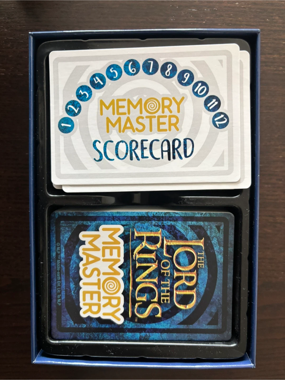 The Lord of the Rings Memory Master Card Game - photo 2