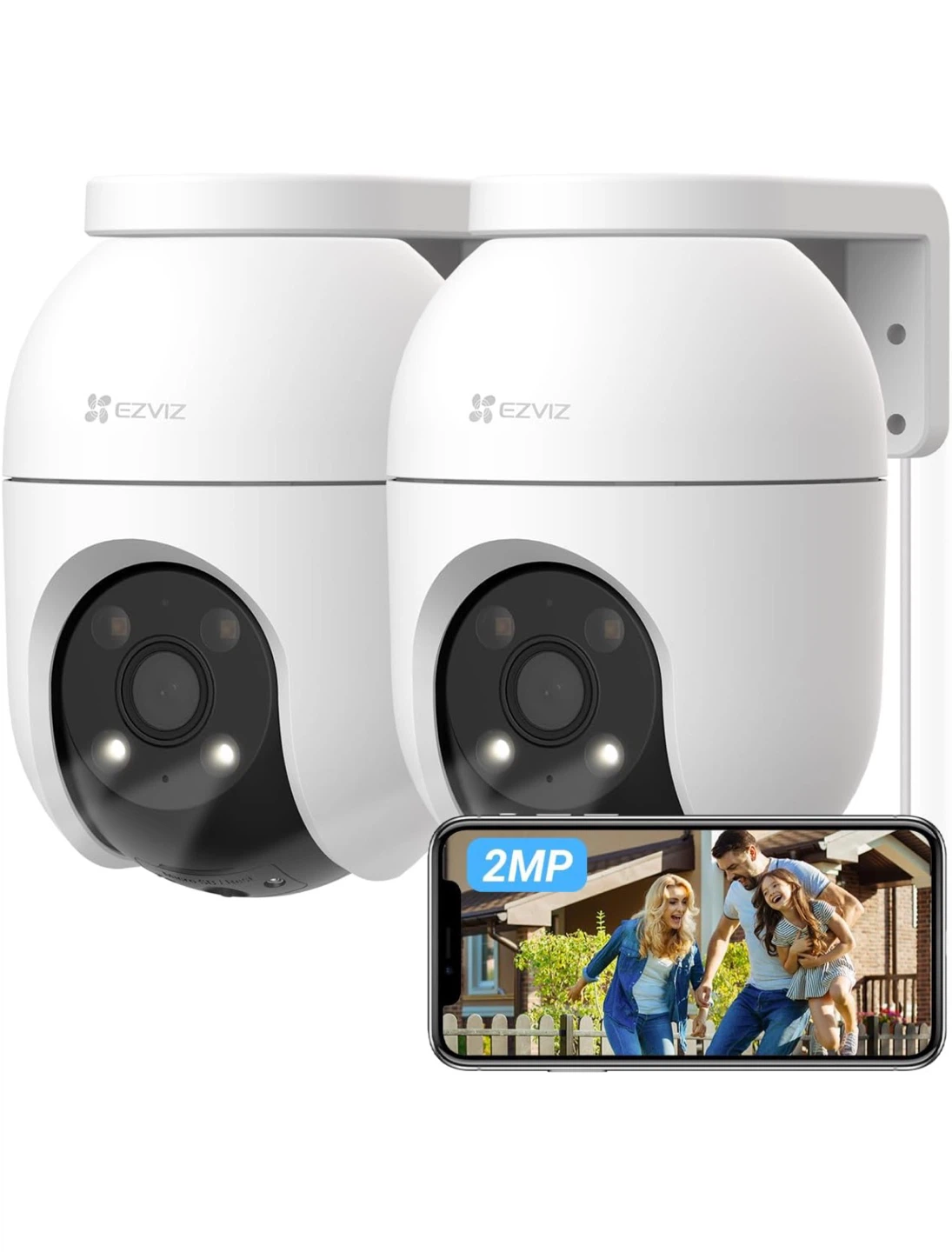 EZVIZ C8c Smart Home Camera - 2 Pack
