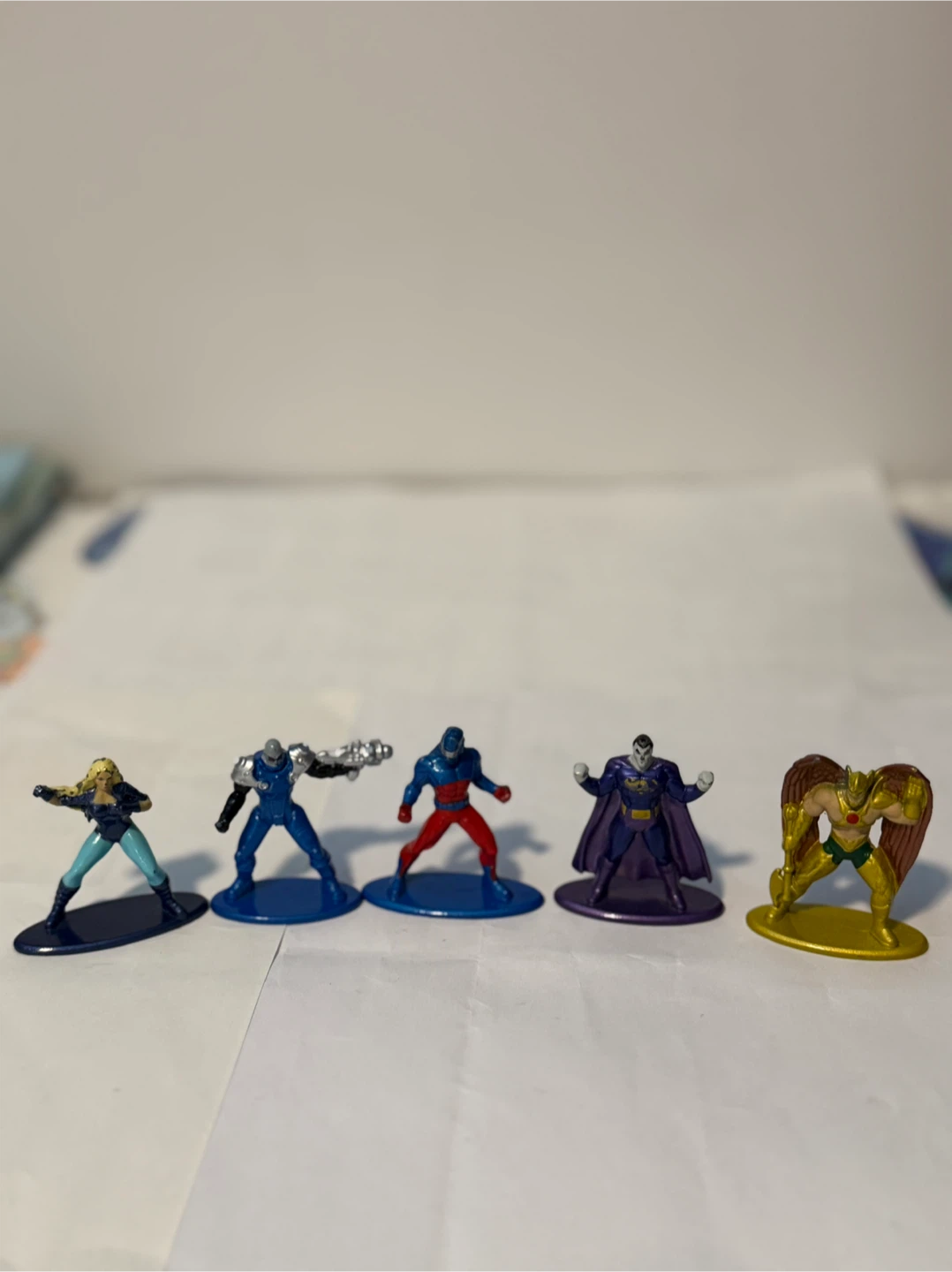 Set of 5 DC Comics Metal Die-Cast Figures