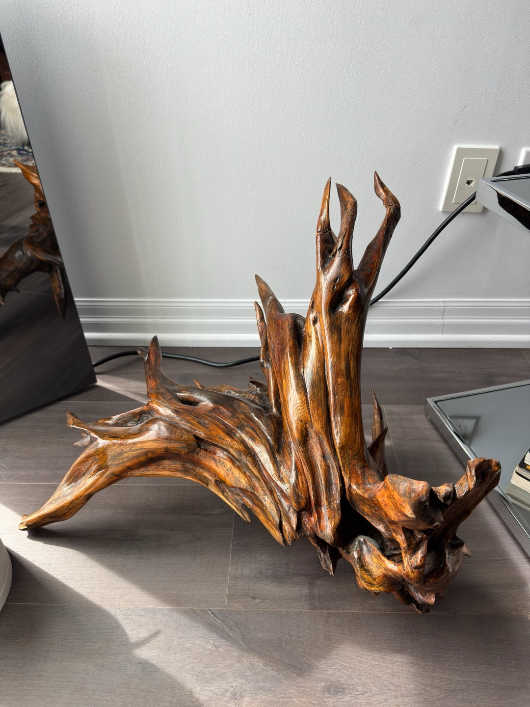 Natural Driftwood Sculpture - photo 2