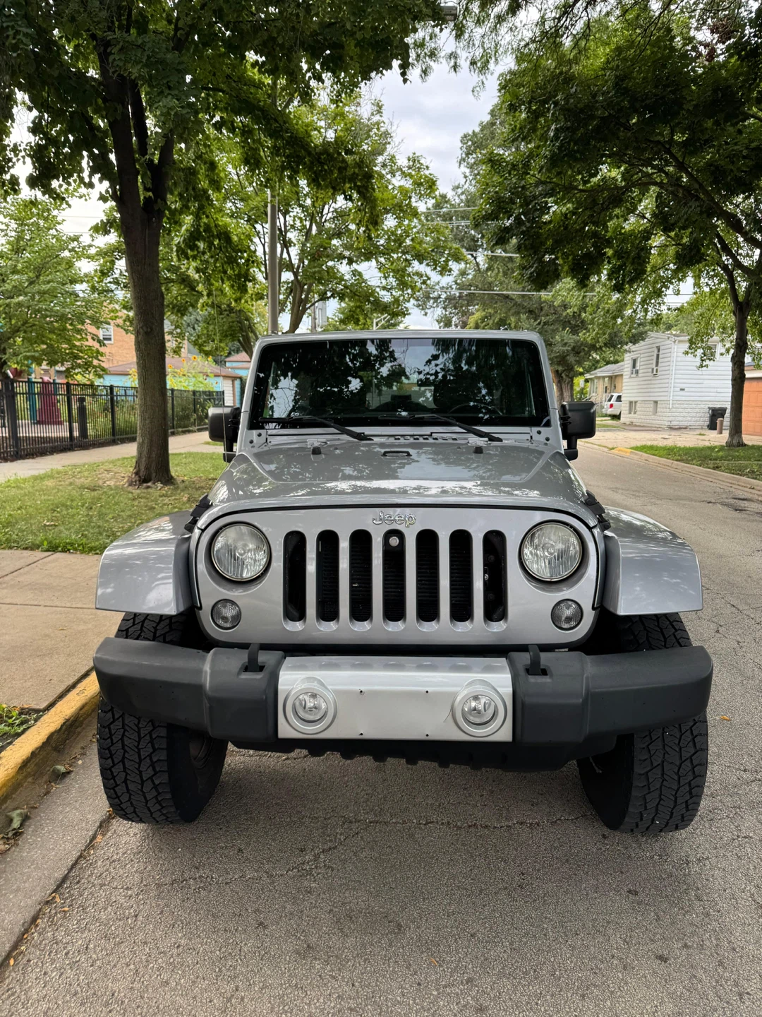 2015 Jeep Wrangler Unlimited Sahara Silver