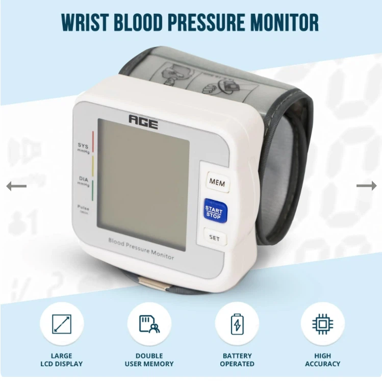Primacare AGE Wrist Blood Pressure Monitor - photo 2