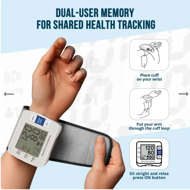 Primacare AGE Wrist Blood Pressure Monitor - photo 5