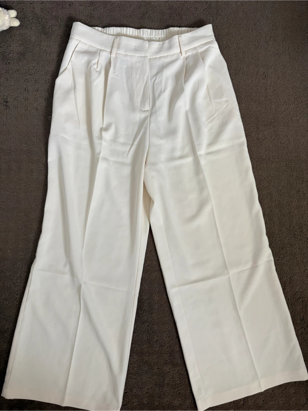 White Trousers size L