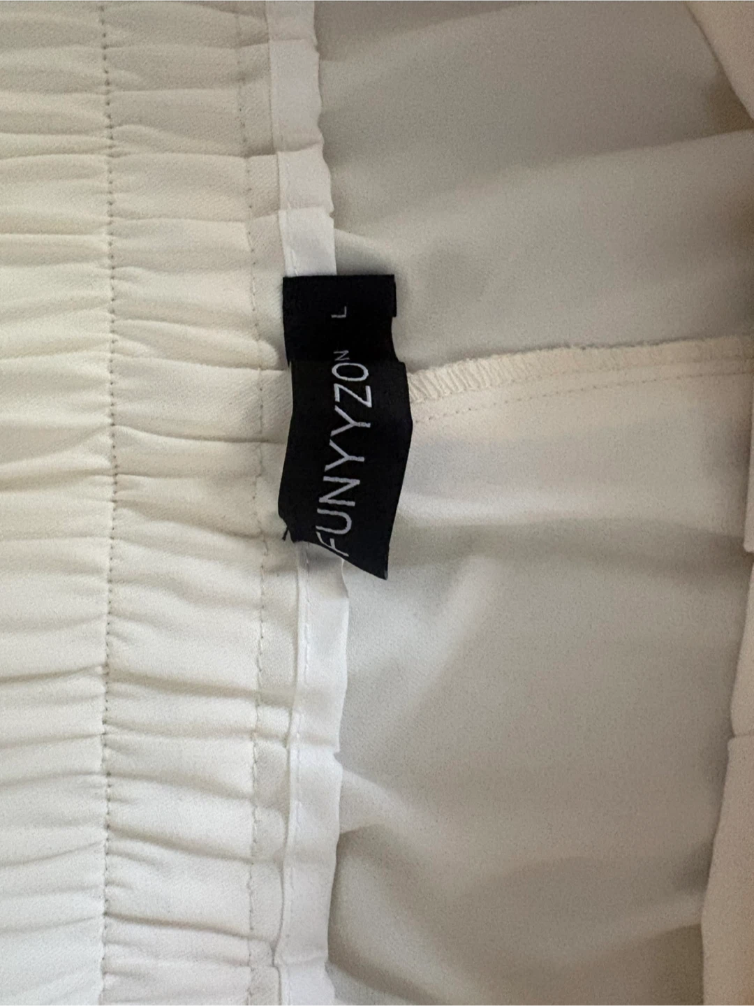 White Trousers size L - photo 4