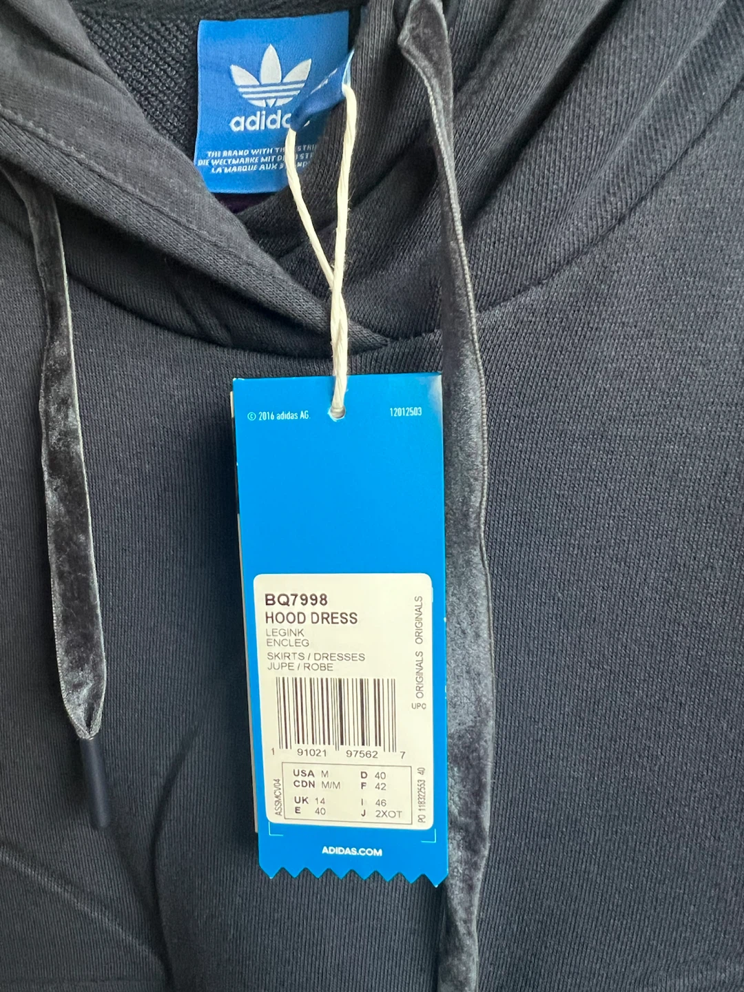 NEW Adidas Originals Hood Dress - photo 2