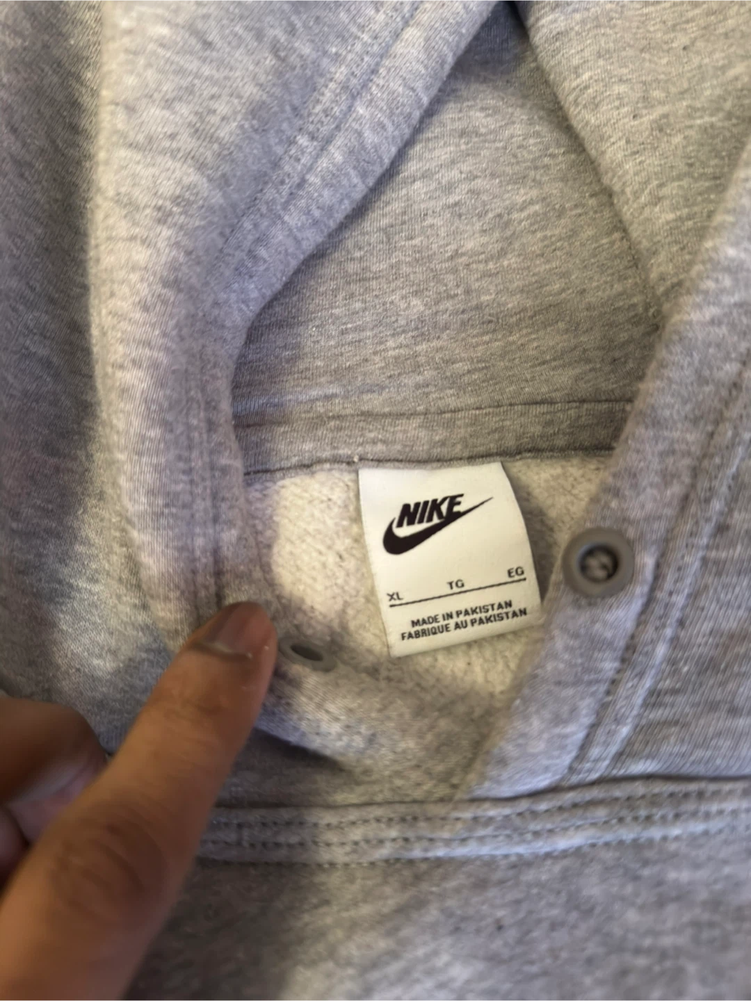 Nike tracksuit - Heather Grey (XL Hoodie / L Pants) - photo 5