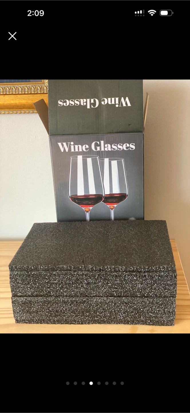 New! Wine Glasses Set of Two - photo 4