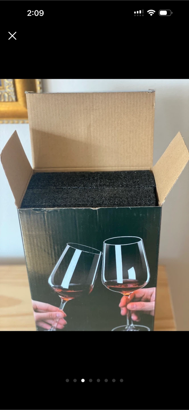 New! Wine Glasses Set of Two - photo 5