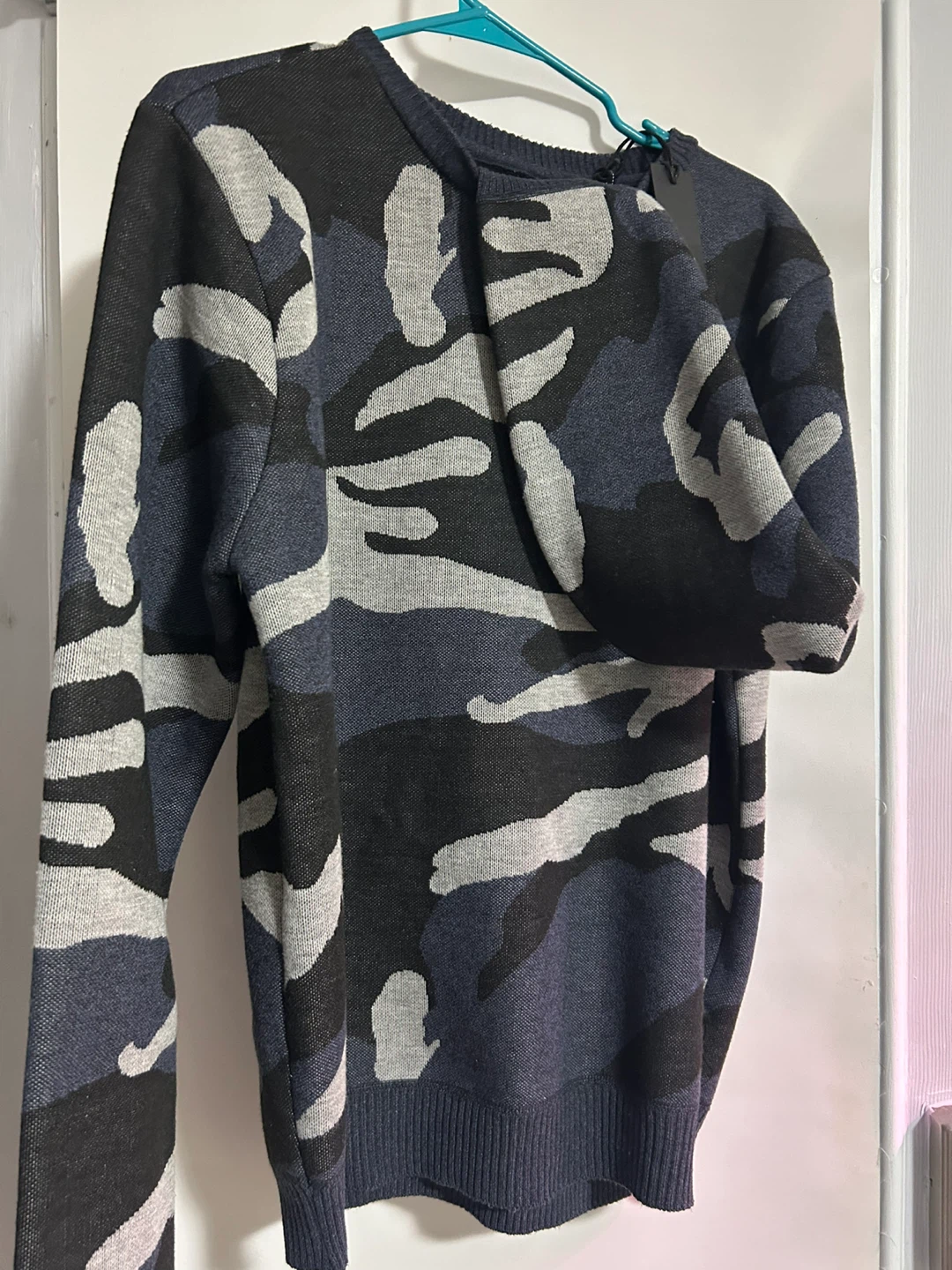 Buffalo David Bitton Camo Knit Sweater - photo 3
