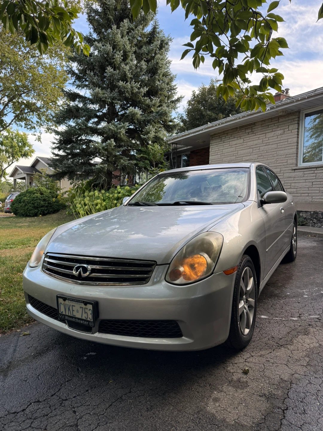2005 Infiniti G35x AWD – 119,639 km – AS IS