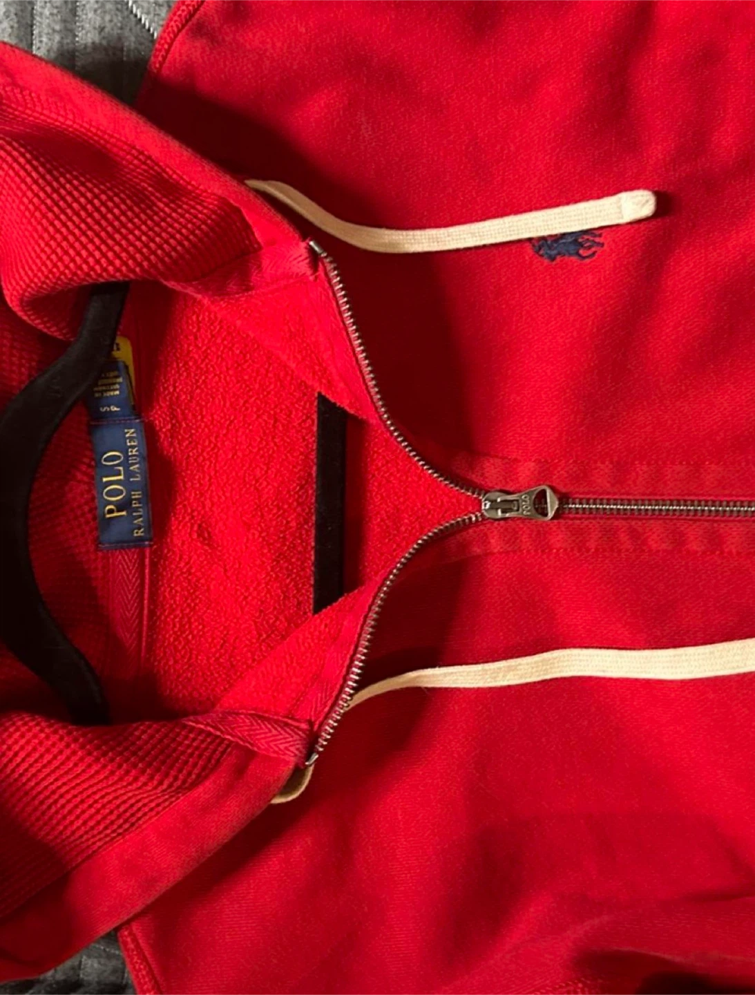 Polo Ralph Lauren Red Zip-Up Hoodie - photo 4