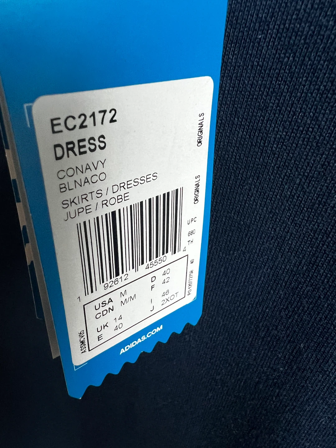 NEW Adidas Originals Dress Size M - photo 3