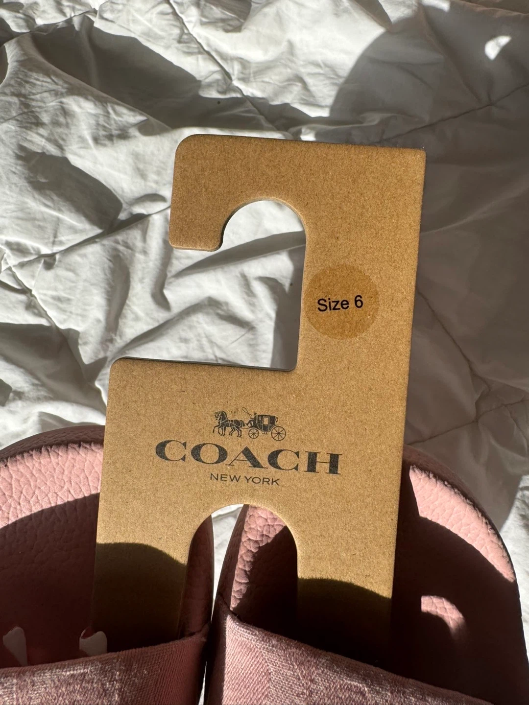 Coach Pink Signature Slides - photo 2