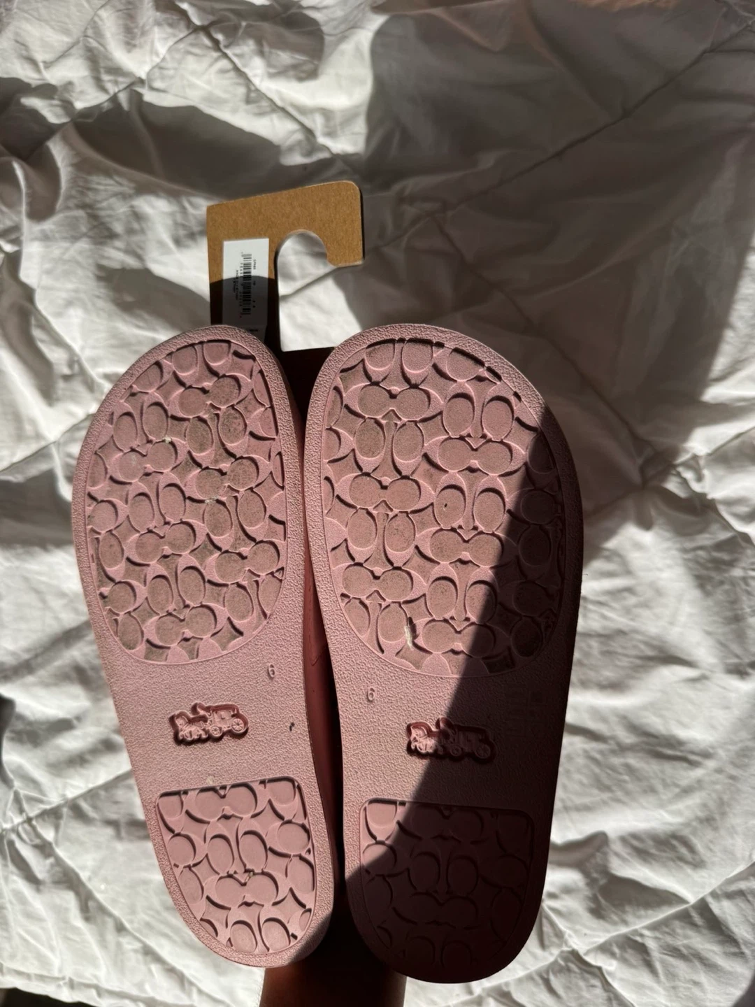 Coach Pink Signature Slides - photo 4