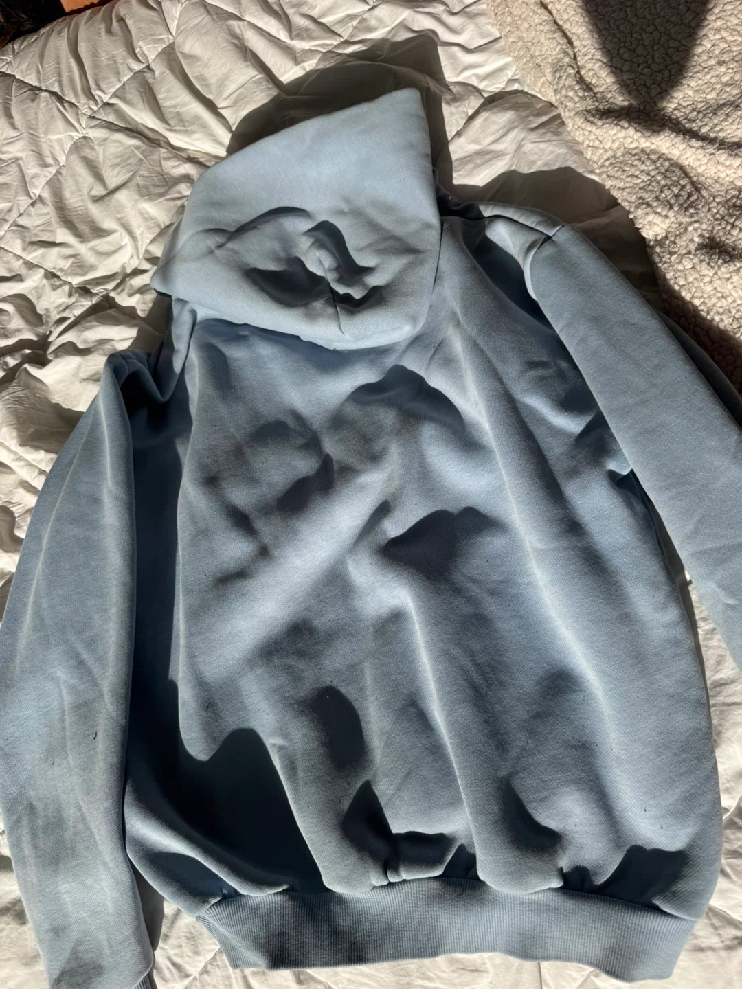 Sp5der Light Blue Hoodie - photo 4