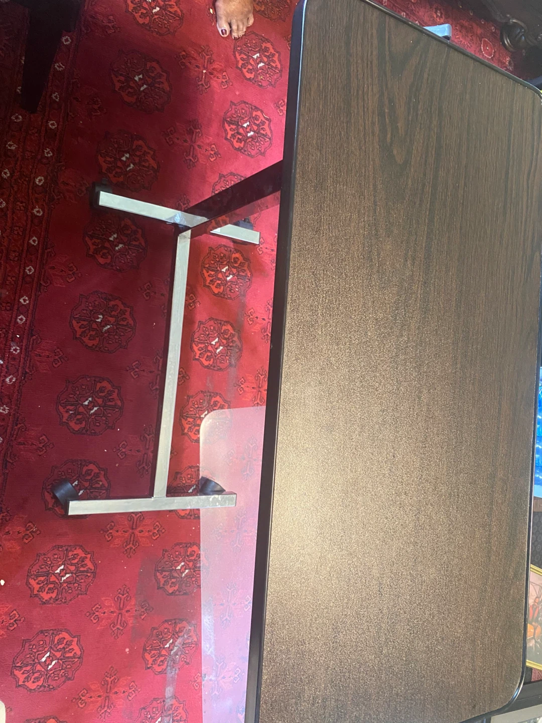 Rolling Overbed Hospital Table - photo 3