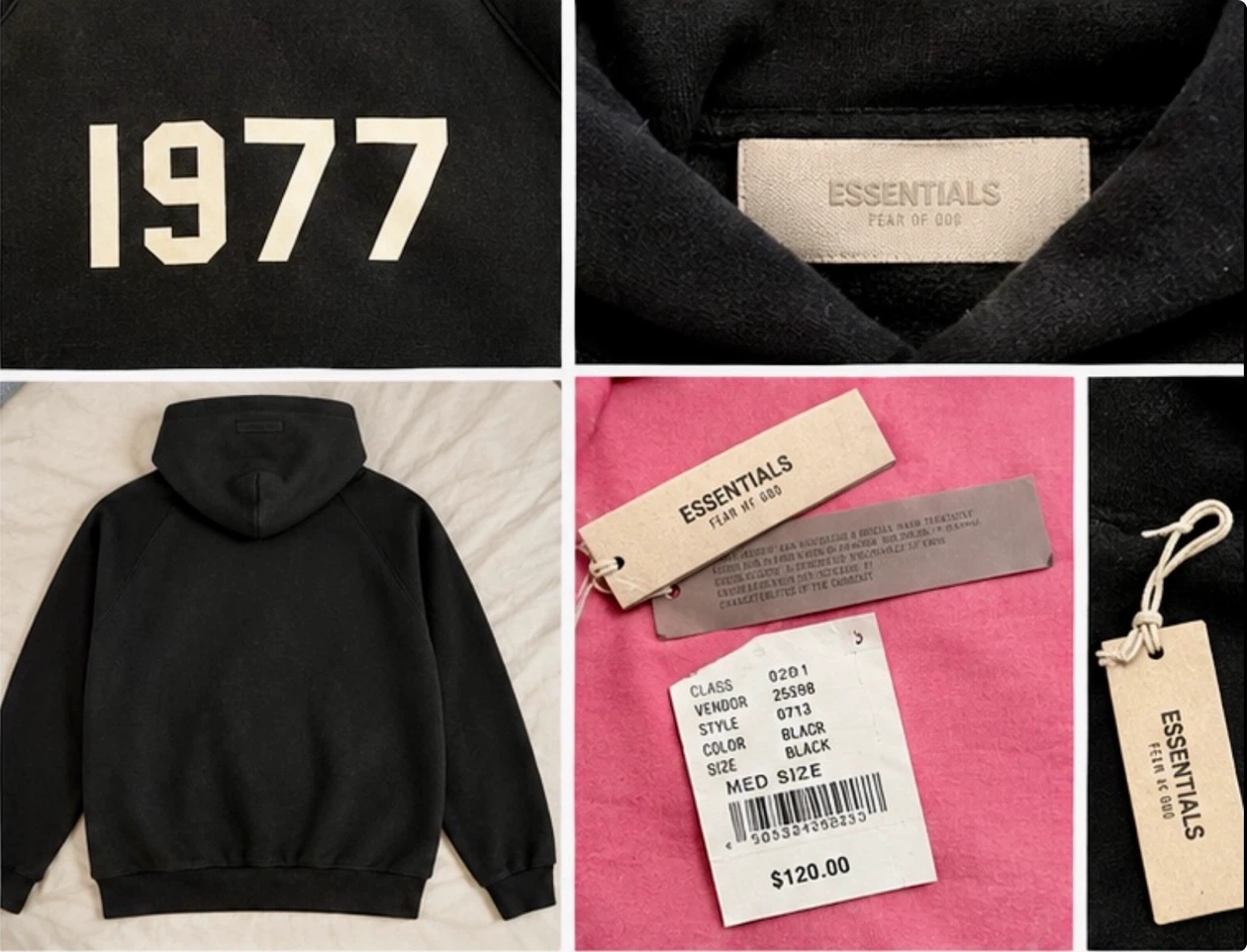 2 brand new 100% original Essentials hoodies - photo 2