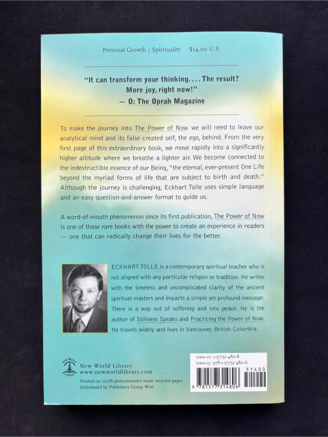 The Power of Now by Eckhart Tolle - photo 2