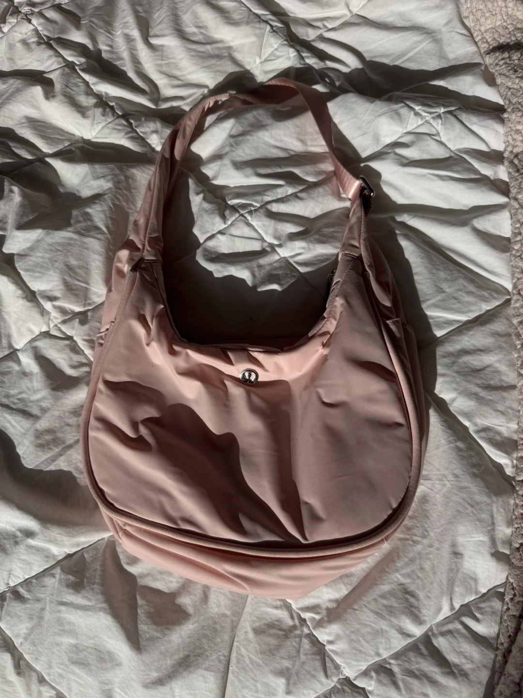 Lululemon Curved Shoulder Bag in Pink