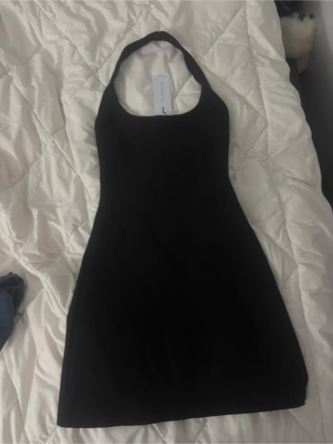 Dynamite Gia Bare Mini Halter Dress - XXS