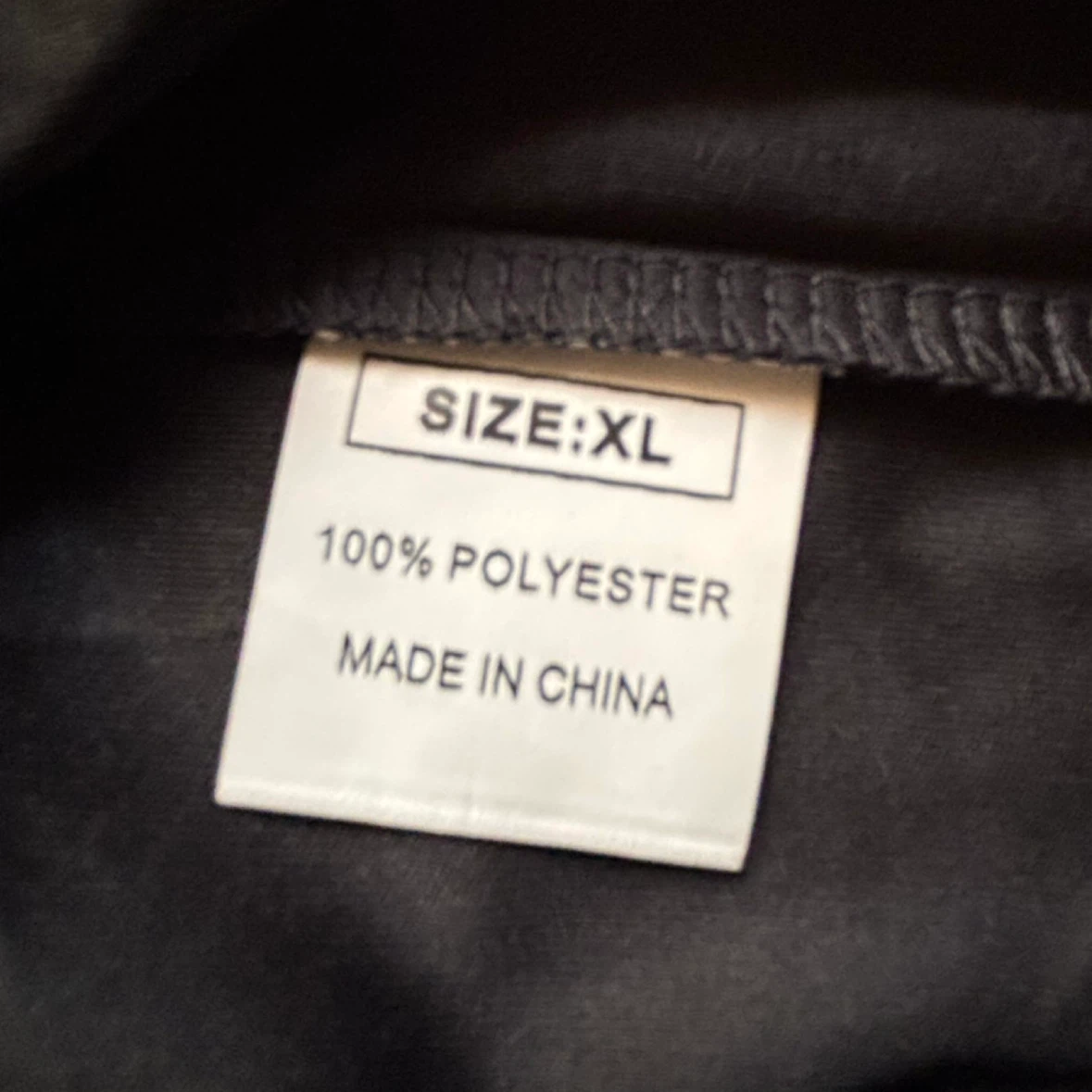 Polyester T-Shirt - *Size Men XL/Black* - photo 3