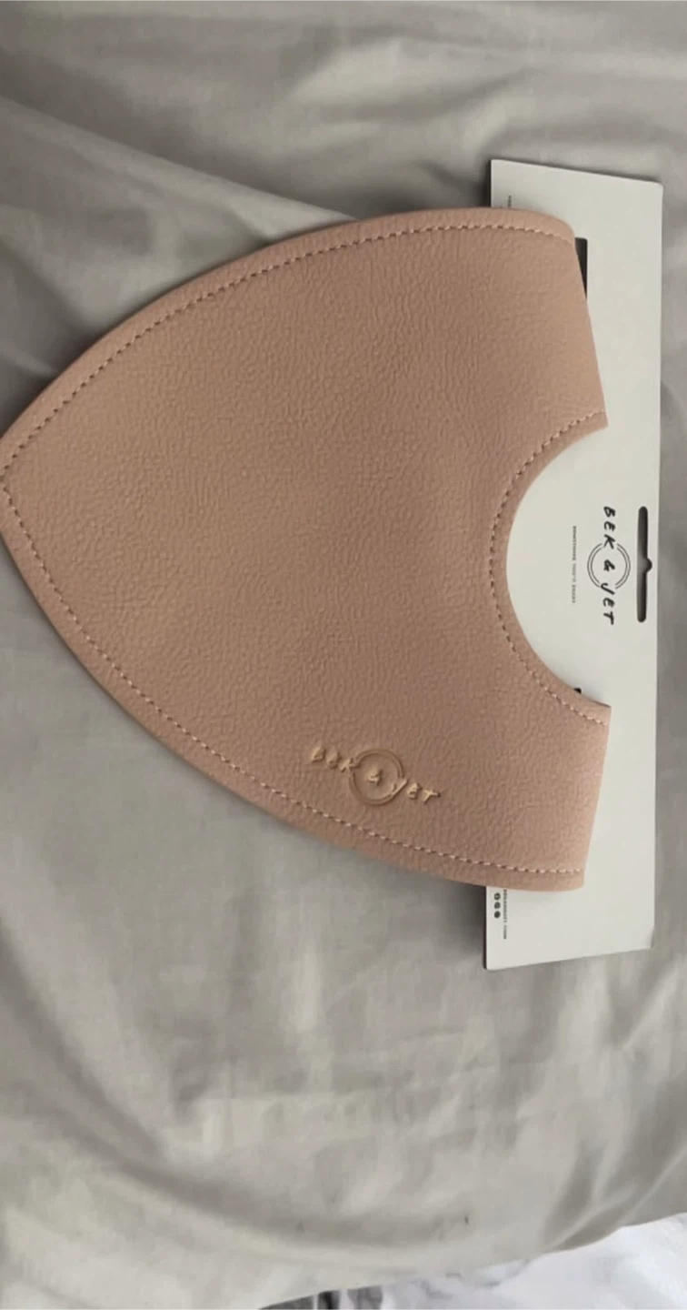 BEK & JET Blush Pink Baby Bib - photo 2