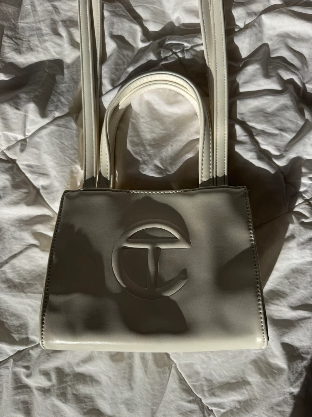 Telfar Small Shopping Bag - Cream - photo 2