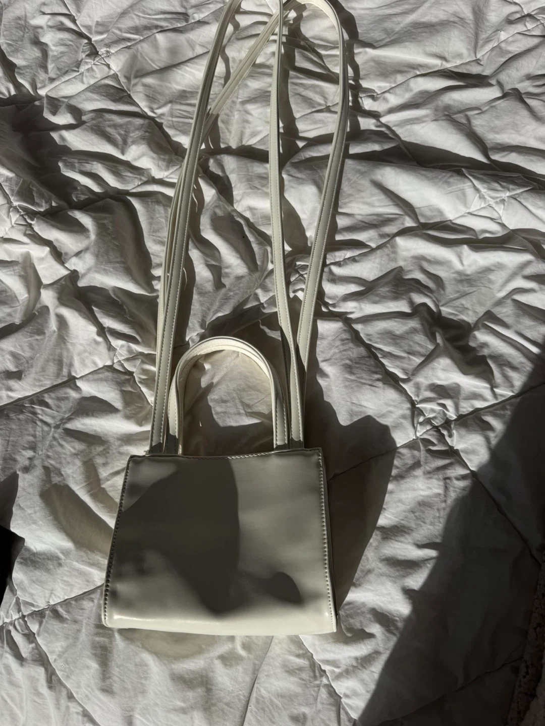 Telfar Small Shopping Bag - Cream - photo 3
