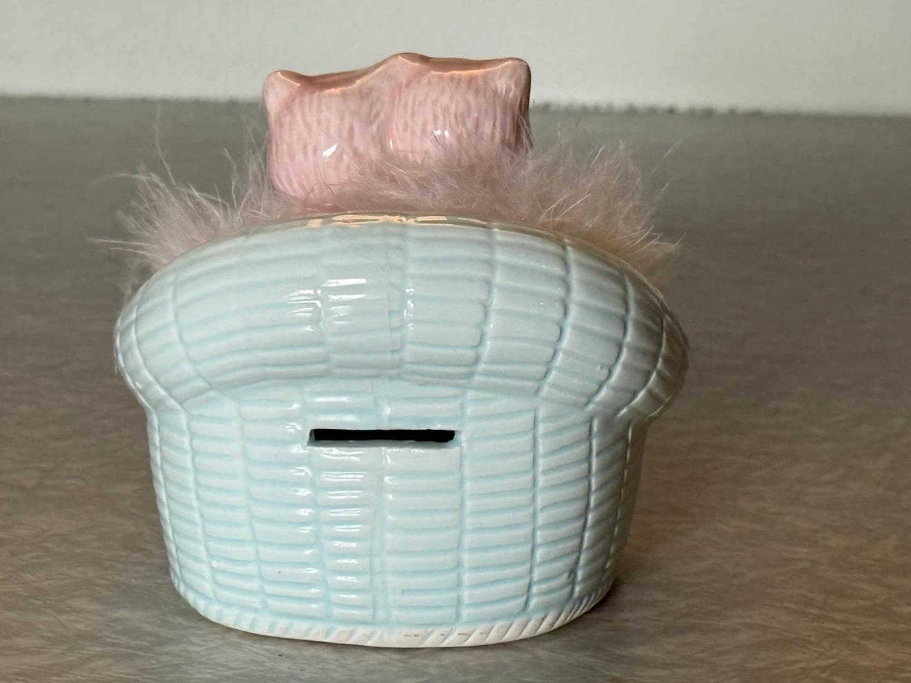 Vintage Ceramic Kittens Coin savings bank - photo 5
