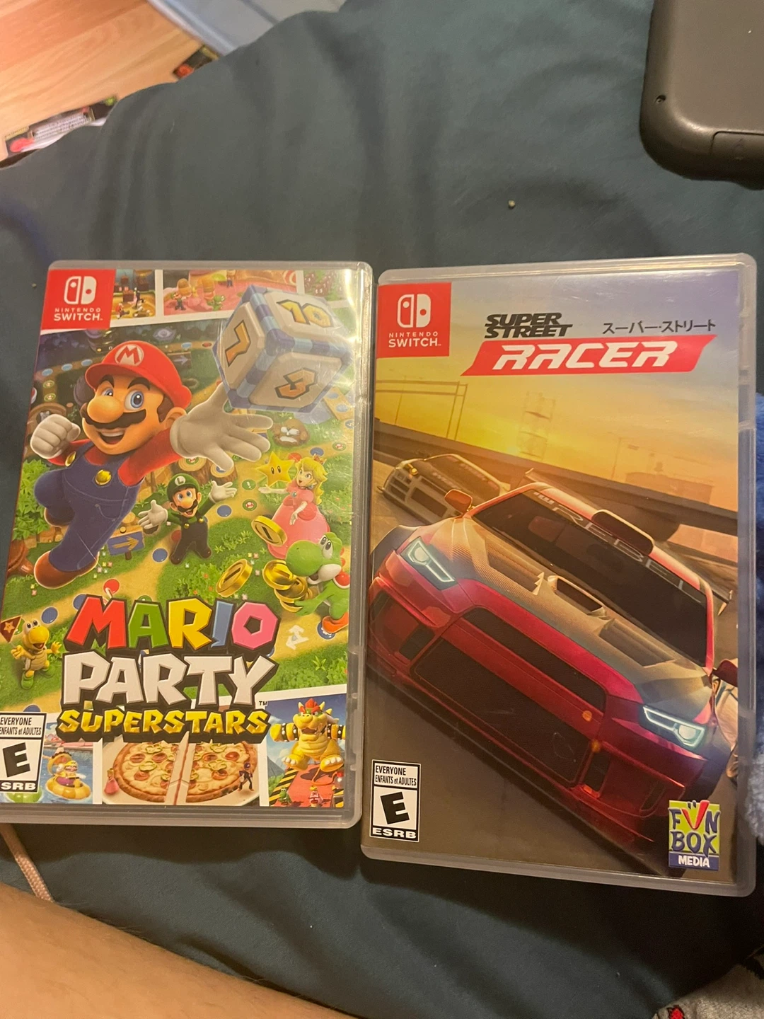 Nintendo Switch Lite with Mario Party Superstars and Racer - photo 3