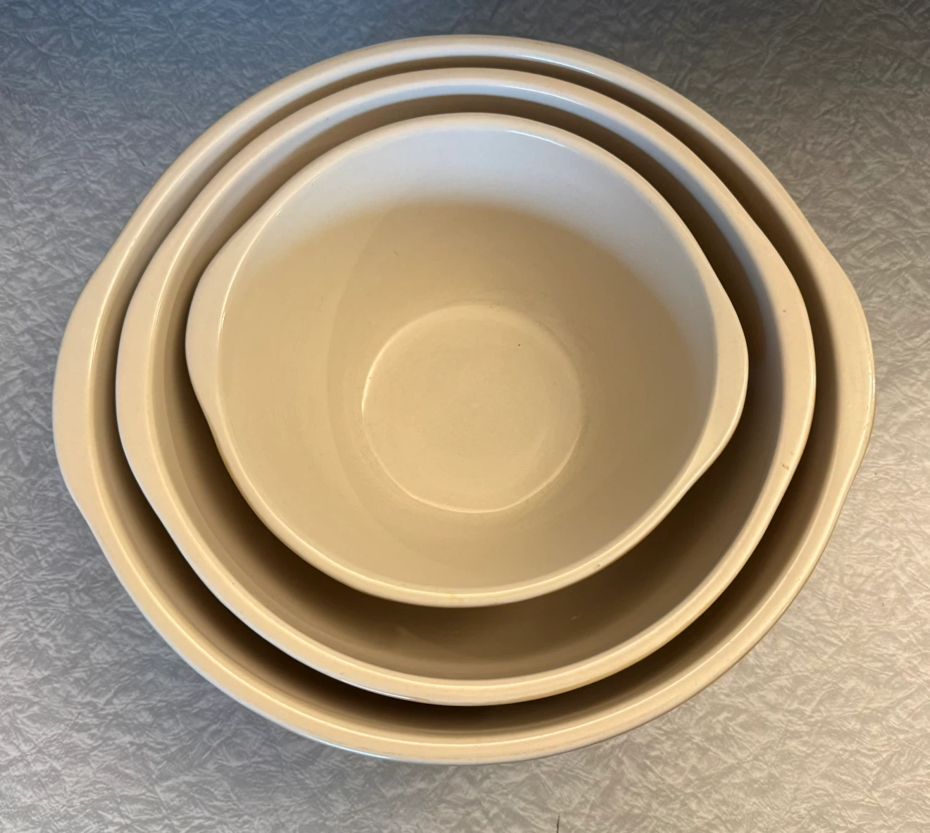 Paderno Grip Style Stoneware Bowl Set of 3 - photo 2