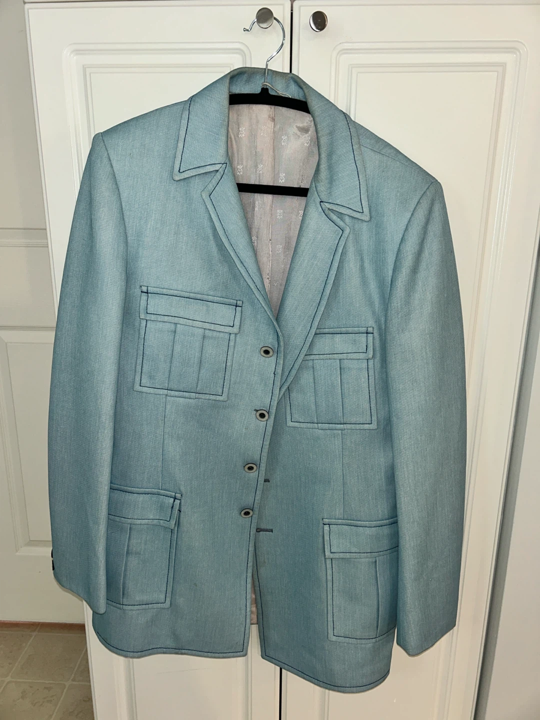 Mr. Big'n Tall Light Blue Blazer