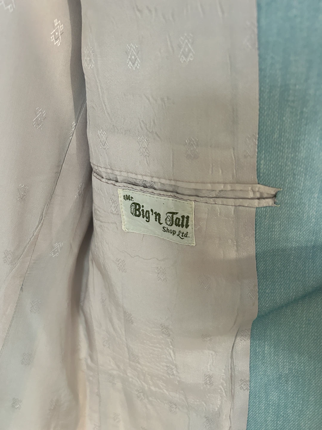 Mr. Big'n Tall Light Blue Blazer - photo 2