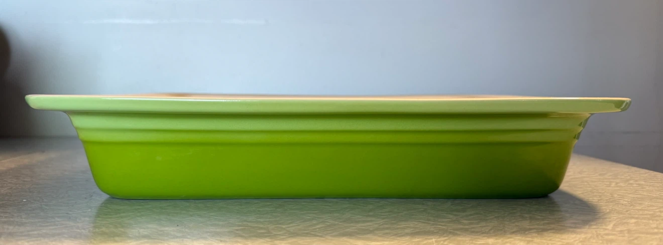 Le Creuset Large Green Baking Dish - photo 2
