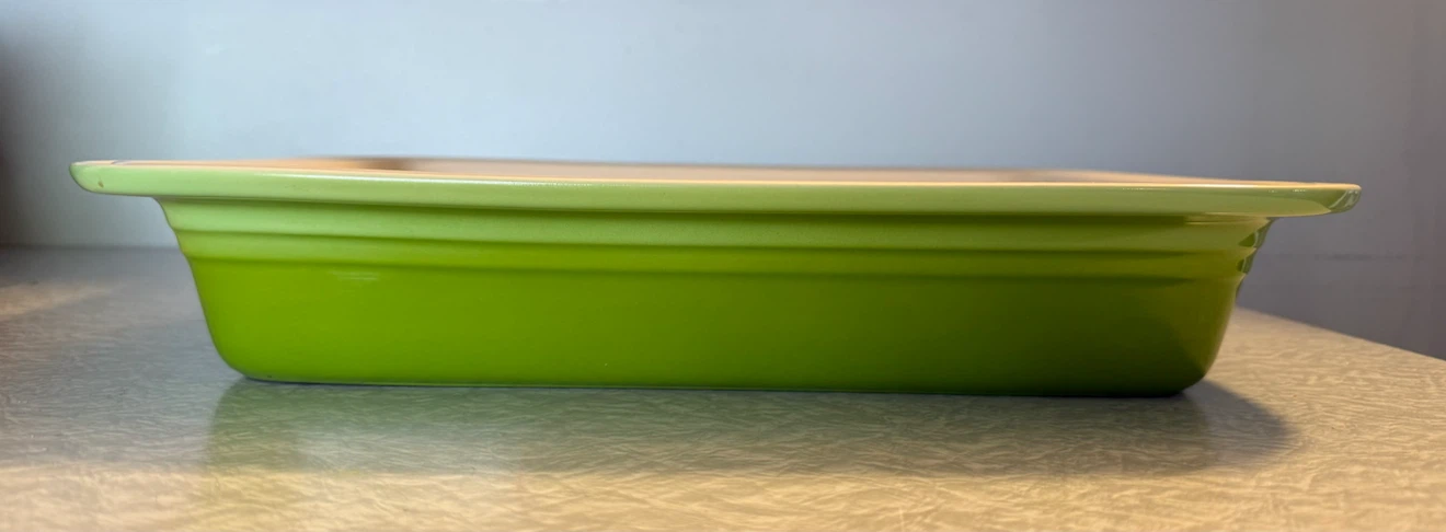 Le Creuset Large Green Baking Dish - photo 4