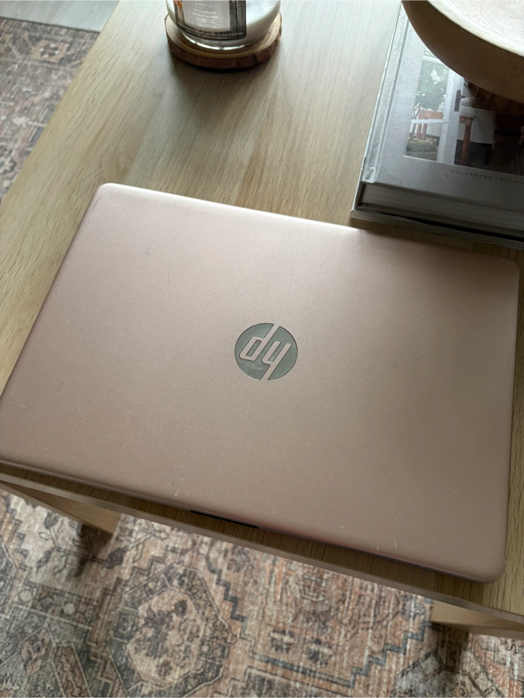 HP Rose Gold Laptop