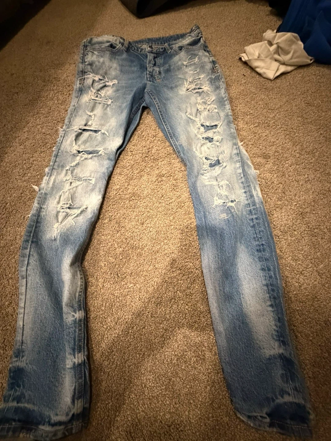 Ksubi Distressed Denim Jeans - Size 34 - photo 2