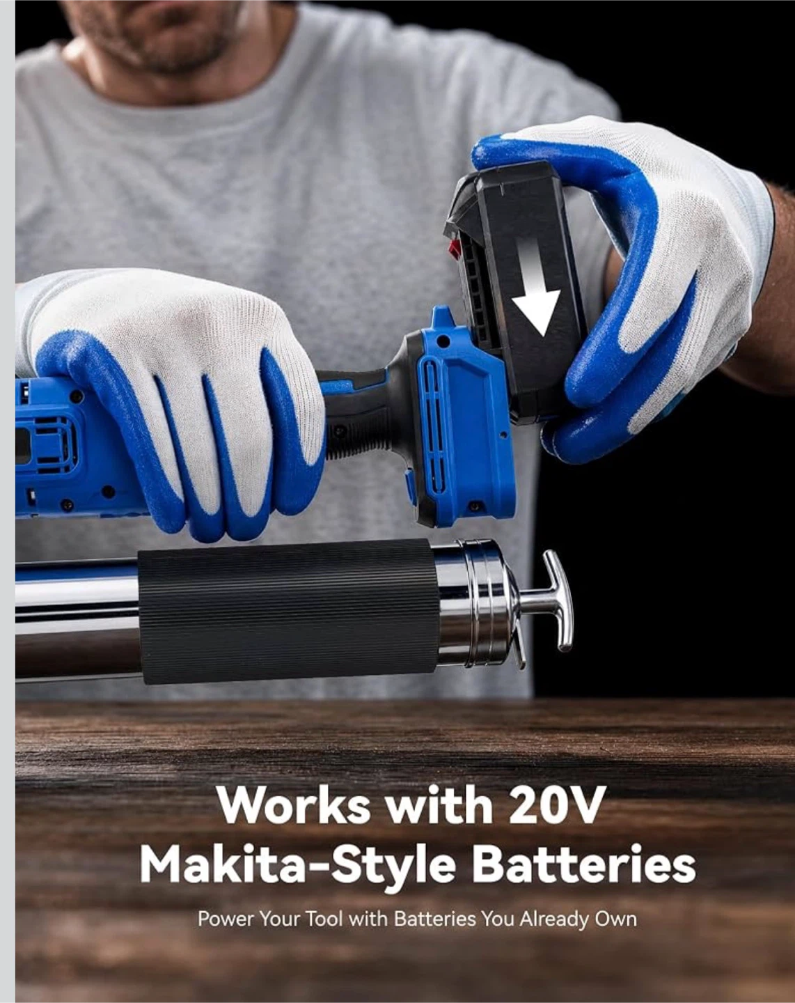 OMT Cordless Grease Gun - photo 5