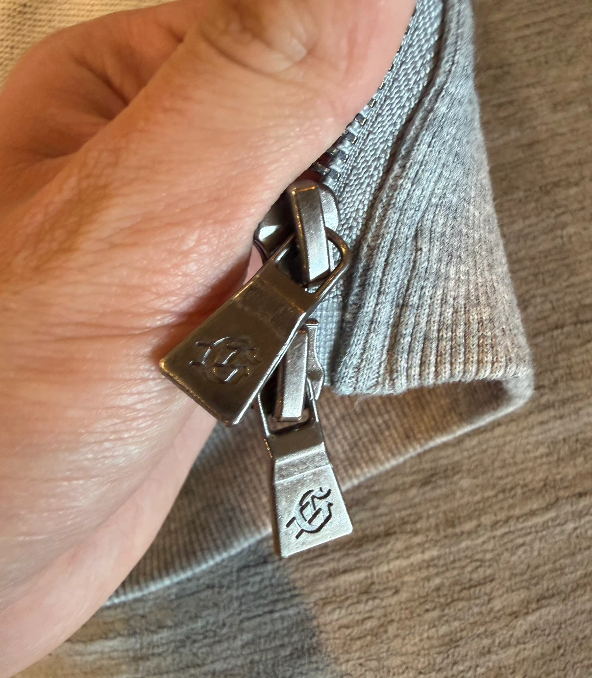Godspeed OG Logo Hoodie V2 'Heather Grey' - photo 5