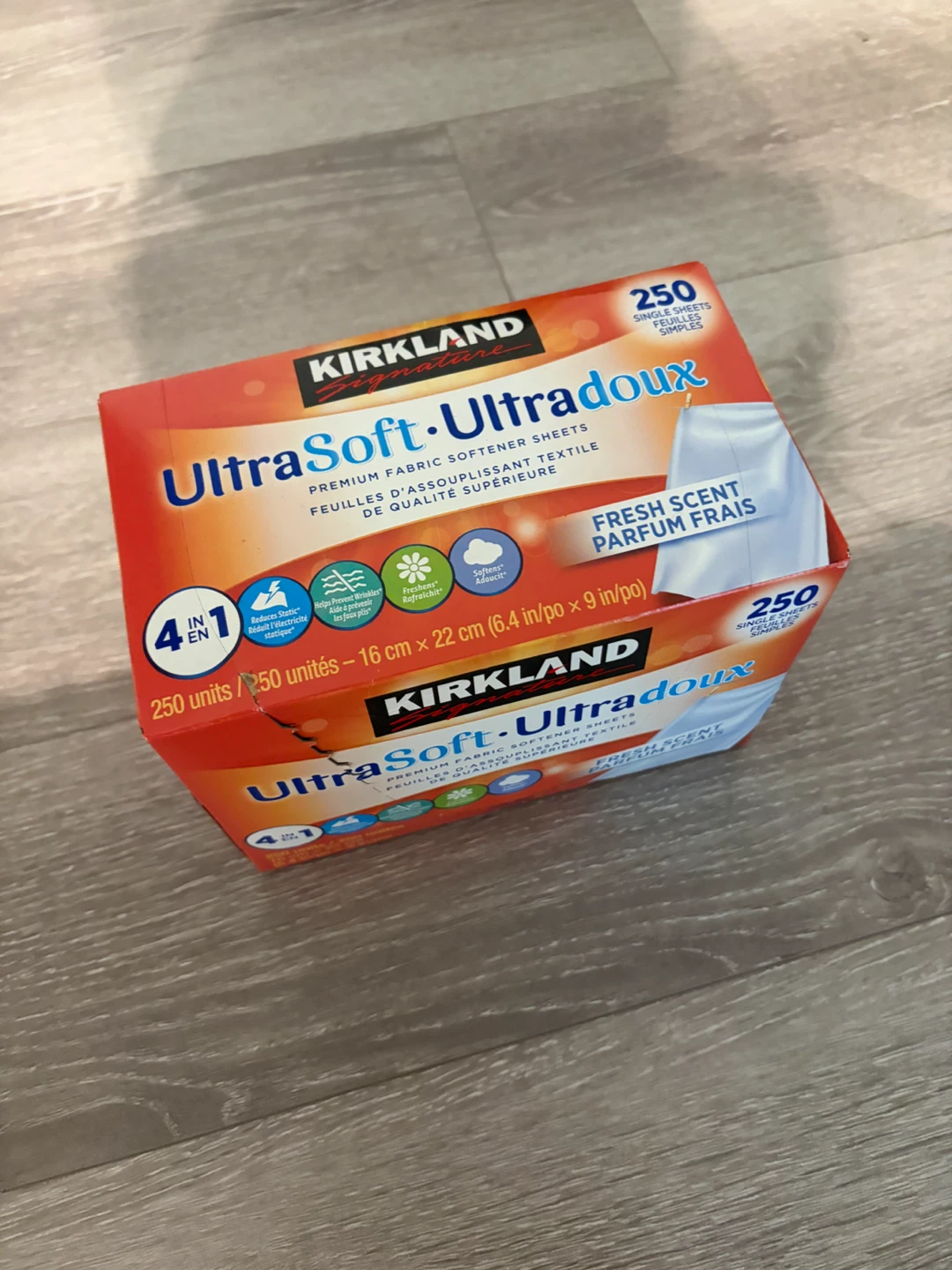 New - Kirkland Signature UltraSoft Fabric Softener Sheets - photo 2
