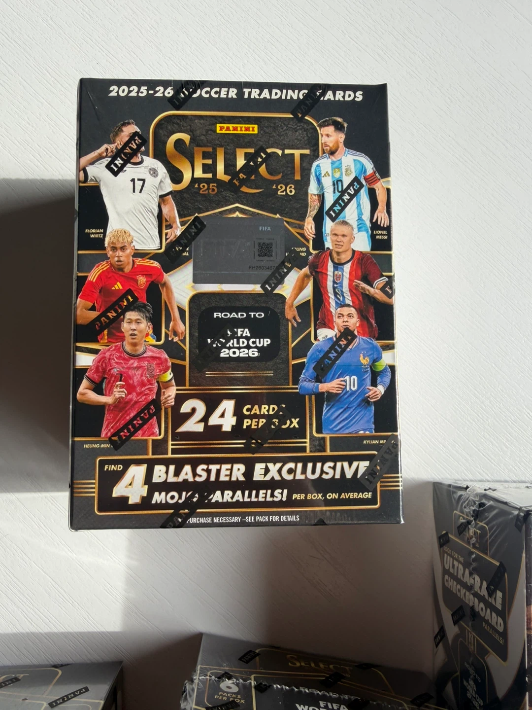 25-26 Panini Select Road to World Cup Blaster Box