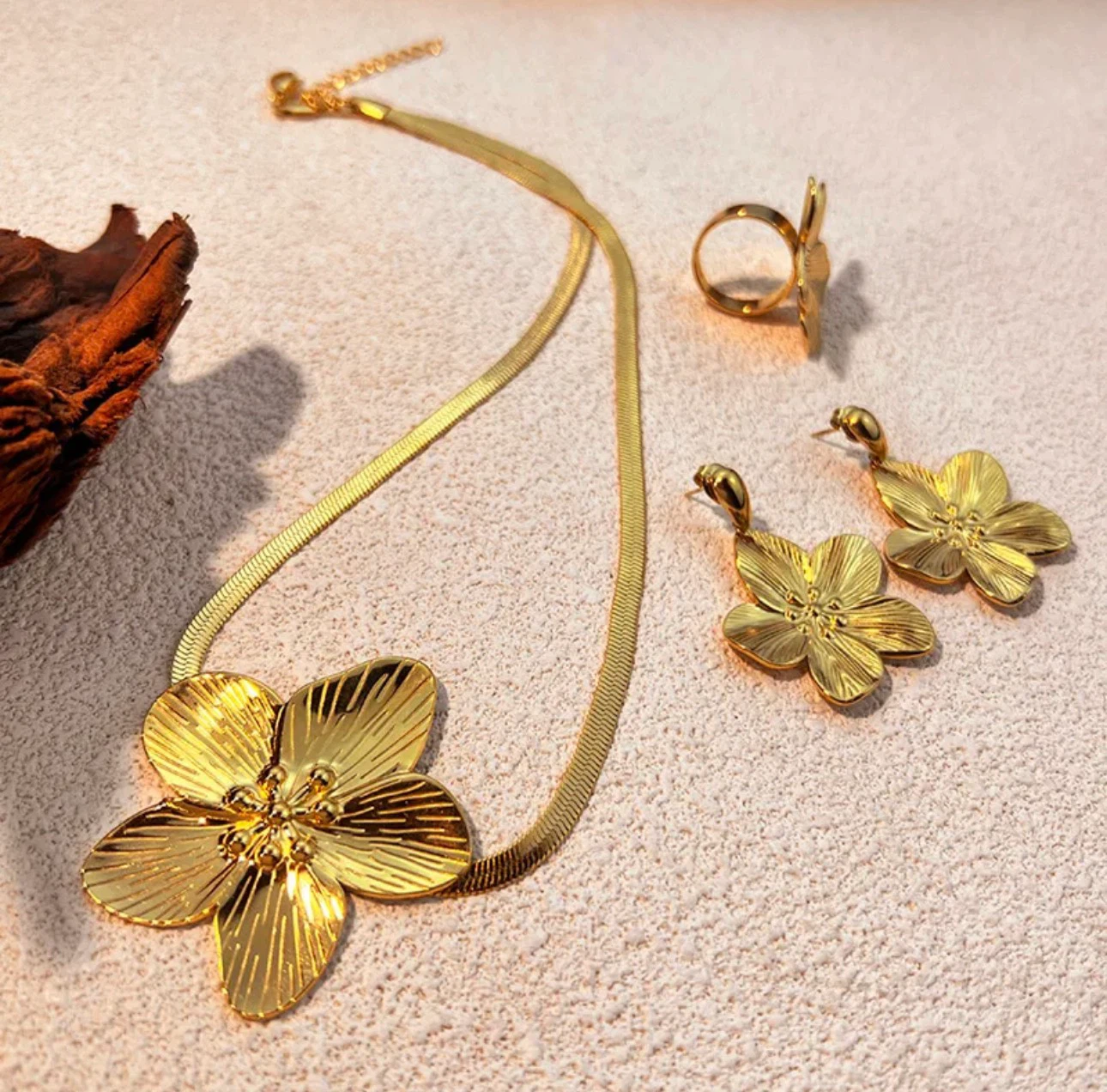 Assorted Stainless Steel Gold Tone Jewellery